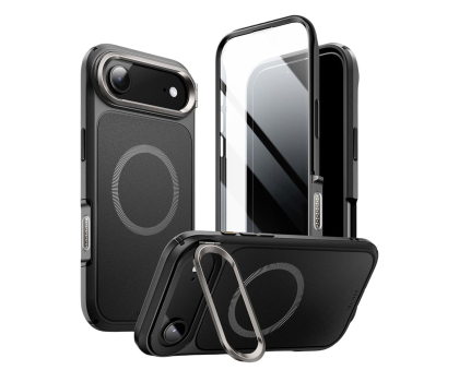 Etui / obudowa na smartfona Supcase Iblsn Ares Flip Mag Magsafe do Iphone 17 Air Black